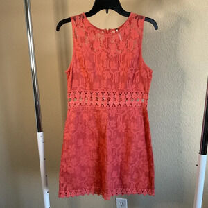 Free People Womens Crochet Sundress Size 6 *Flaw Noted*‎
